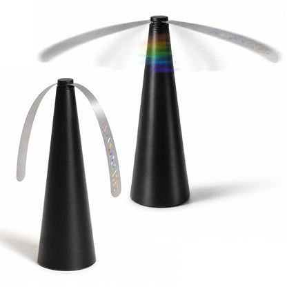 Fly Repellent Table Fans Set of 2 Battery Powered Fly Deterrent for BBQs & Outdoor Dining