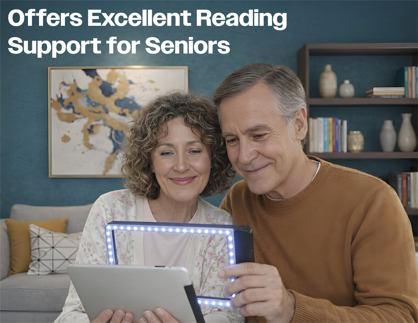 Handheld and Stand Illuminated Sheet Magnifying Glass