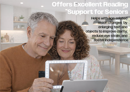 Neck Worn LED Illuminated Hands Free Magnifier