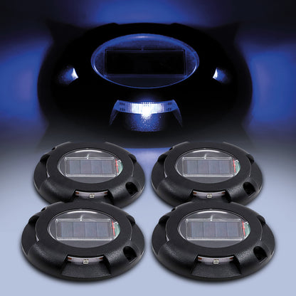Solar Powered Decking Light - Pack of 4