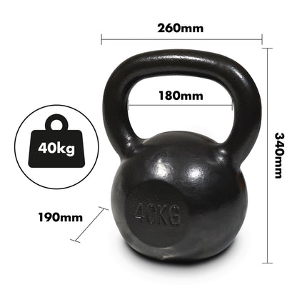 Cast Iron Kettlebell - 40kgs