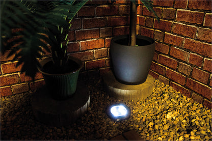 Solar Powered Buried Ground Light