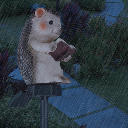 LED Solar Powered Animal Themed Garden Waterproof Lamp Lights (Set of 6)