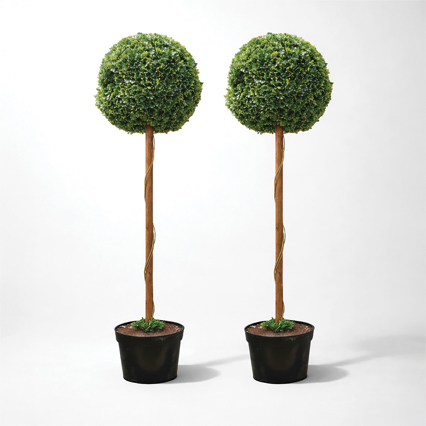 Artificial Topiary Ball Tree 120cm - Pack of 2