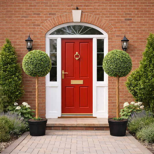 Artificial Topiary Ball Tree 120cm - Pack of 2