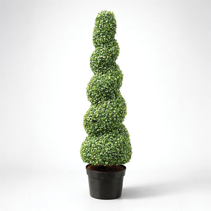 Artificial Topiary Spiral Tree 95cm