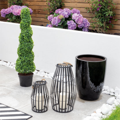 Artificial Topiary Spiral Tree 95cm
