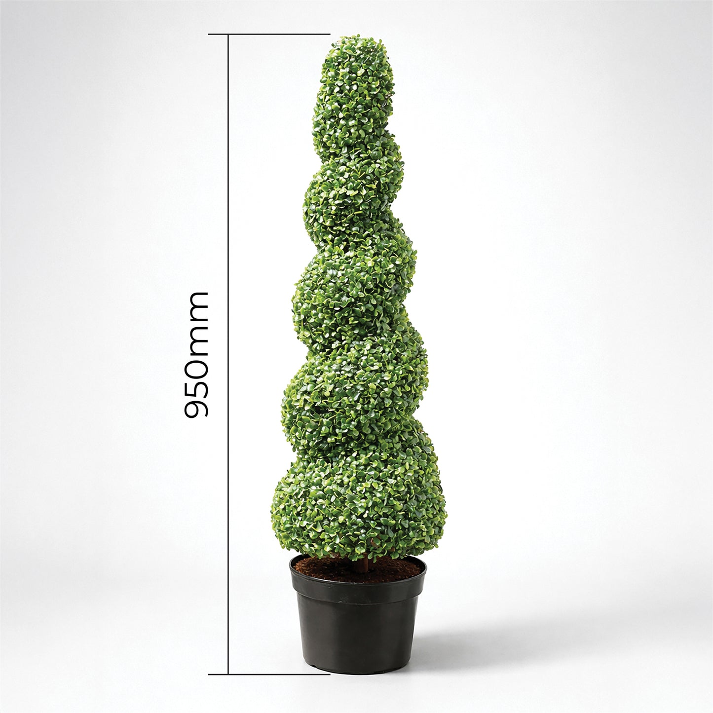 Artificial Topiary Spiral Tree 95cm