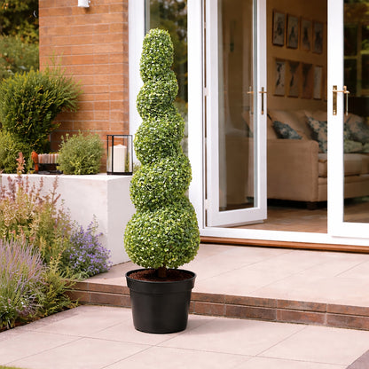 Artificial Topiary Spiral Tree 95cm