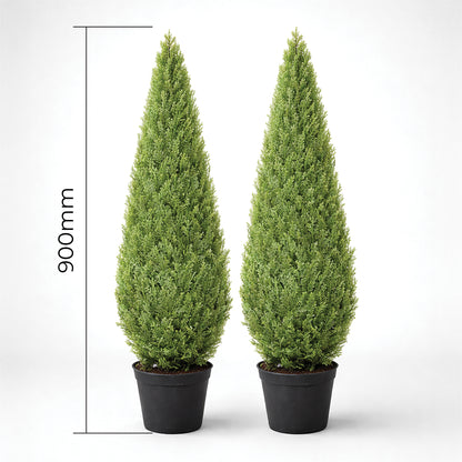 Artificial Topiary Tree 90cm - Pack of 2