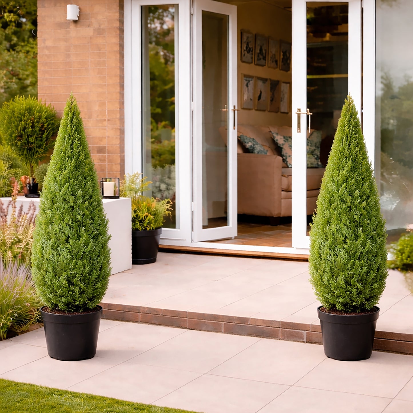 Artificial Topiary Tree 90cm - Pack of 2