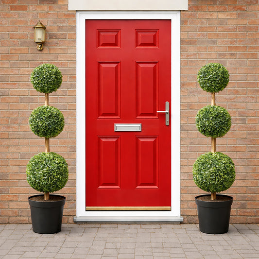 Artificial Topiary Triple Ball Tree 90cm - Pack of 2