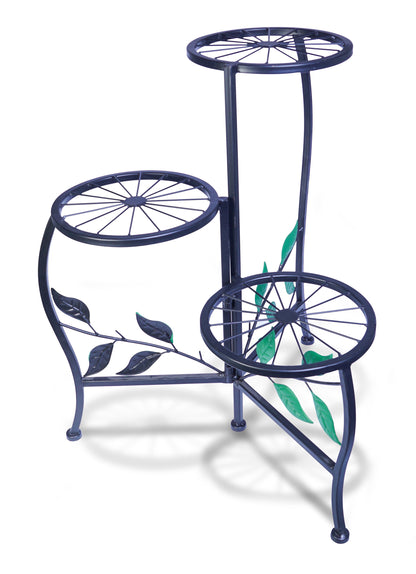 3 Tier Metal Plant Stand, Indoor/Outdoor