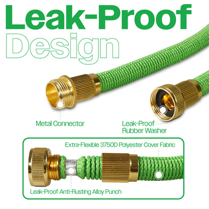 Bestfor Extra Flexible Expandable Garden Hose Pipe Kit – Heavy Duty Garden Hose with Spray Gun (15M / 30M)