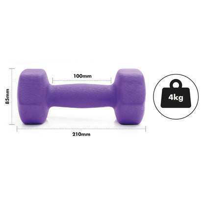 Neoprene Dumbbell Set - 4kgs