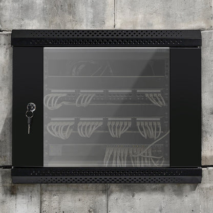 9U 19" Wall Rack 400mm Deep Welded