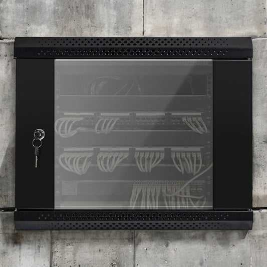 9U 19" Wall Rack 400mm Deep Welded