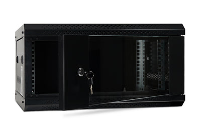 4U 19" Wall Mountable / Desktop 400mm Deep Flatpack Self Assembly Welded Steel Rack