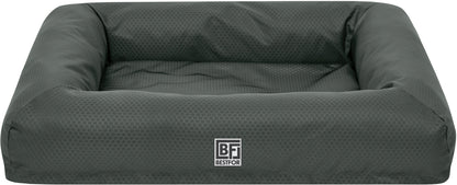 Waterproof Pet Bed with Cooling Gel Memory Foam, Medium - Charcoal