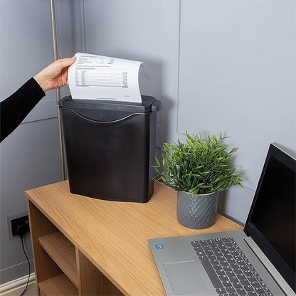 5 Sheet Strip Cut Paper Shredder with 7.5L Basket