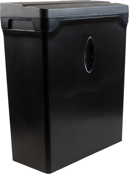 6 Sheet Crosscut Paper and Credit Card Shredder with 10L Basket and Viewing Window