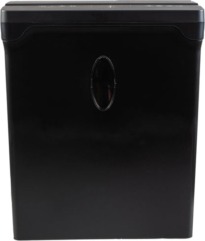 6 Sheet Crosscut Paper and Credit Card Shredder with 10L Basket and Viewing Window