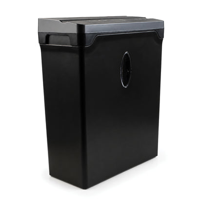 6 Sheet Crosscut Paper and Credit Card Shredder with 10L Basket and Viewing Window