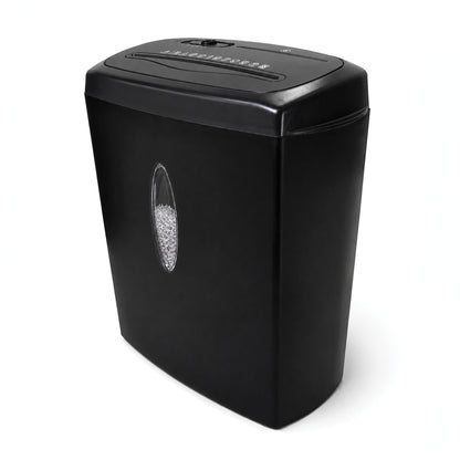 10 Sheet Crosscut Paper, Credit Card and CD Shredder with 15L Basket and Viewing Window