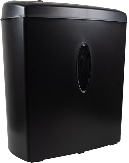 10 Sheet Crosscut Paper, Credit Card and CD Shredder with 15L Basket and Viewing Window