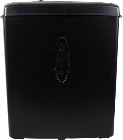 10 Sheet Crosscut Paper, Credit Card and CD Shredder with 15L Basket and Viewing Window