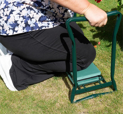 St Helens Home and Garden Folding Multi Use Garden Kneeler and Bench