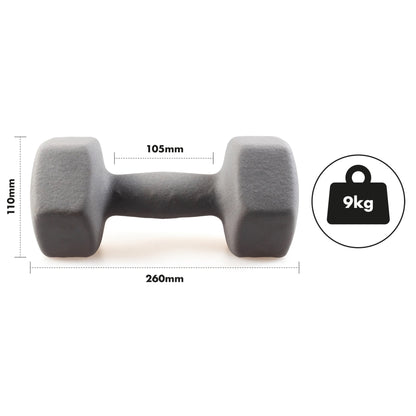 Neoprene Dumbbell Set - 9kgs