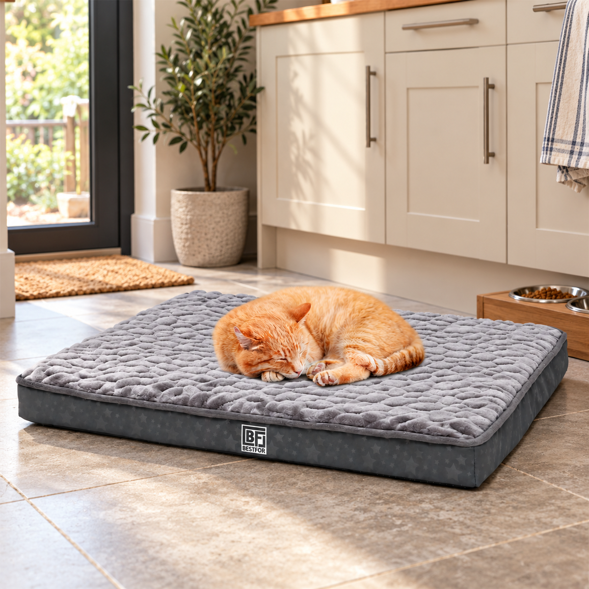 BestFor Orthopaedic Memory Foam Pet Bed with Bamboo Charcoal