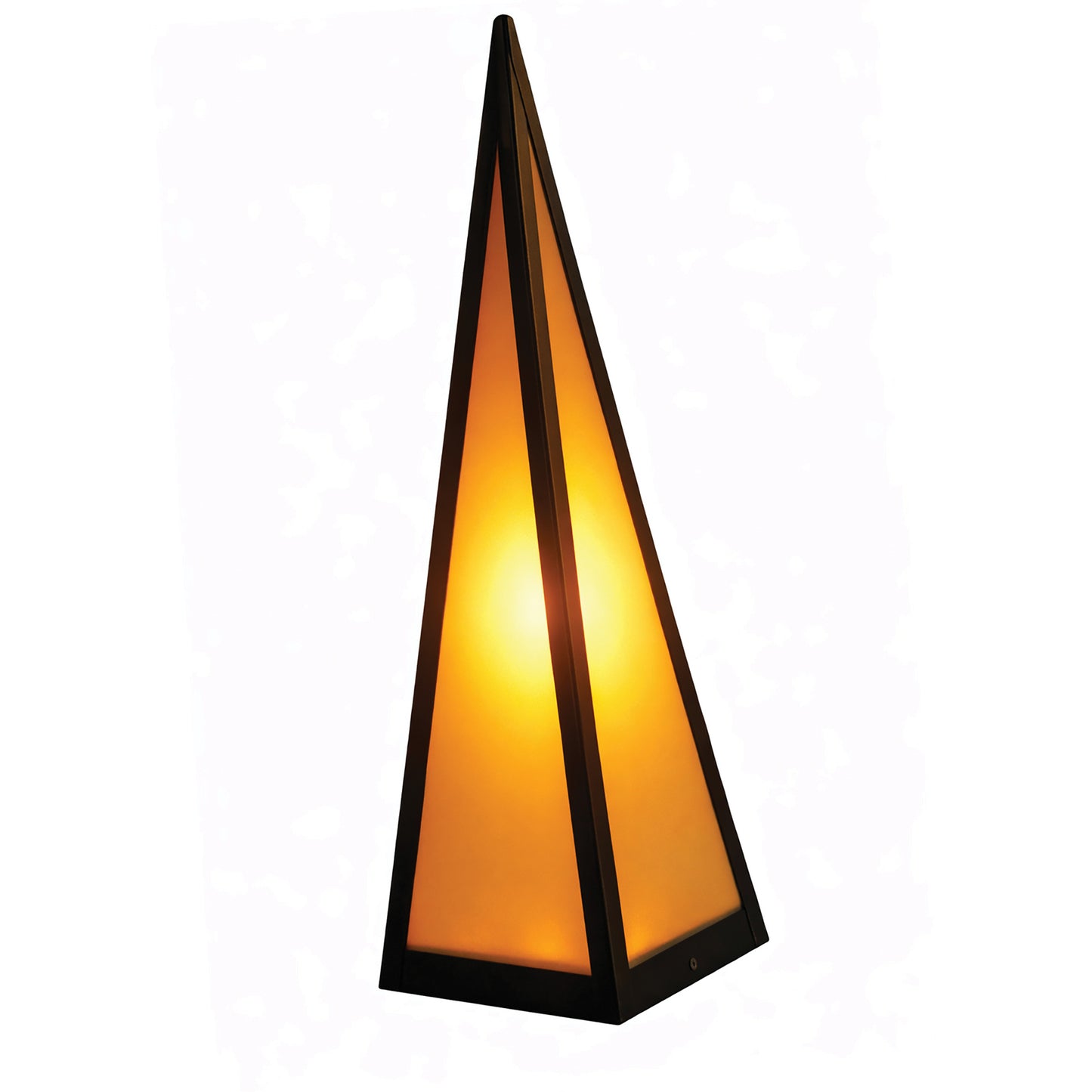 Luxform Lighting Battery Powered Pyramid Lamp