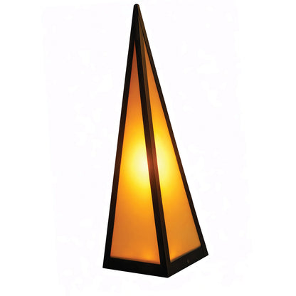 Luxform Lighting Battery Powered Pyramid Lamp