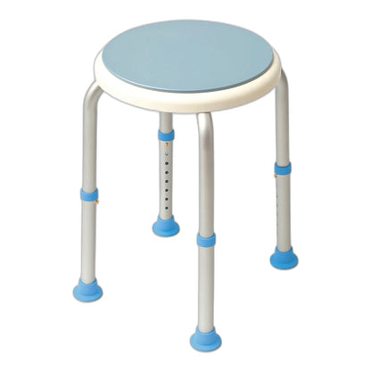 Aidapt Rotating Bath Stool 360° – Adjustable Shower Seat, Non‑Slip, Lightweight Bathroom Safety Aid