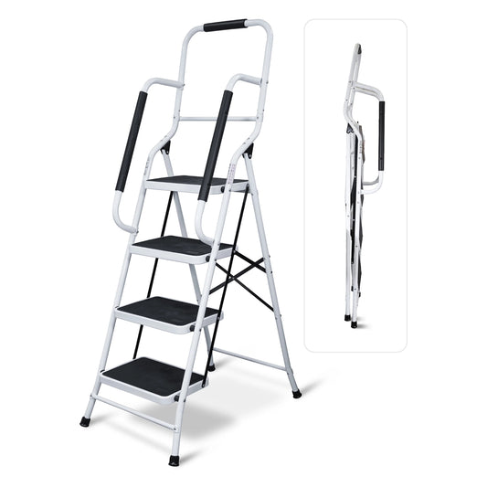 4 Step Ladder with Handrails