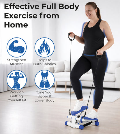 Mini-Stepper with LED Display and Training Ropes