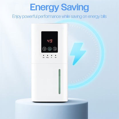 Prem-i-air 2L Peltier Dehumidifier – Compact Wall-Mount or Freestanding Dehumidifier for Home