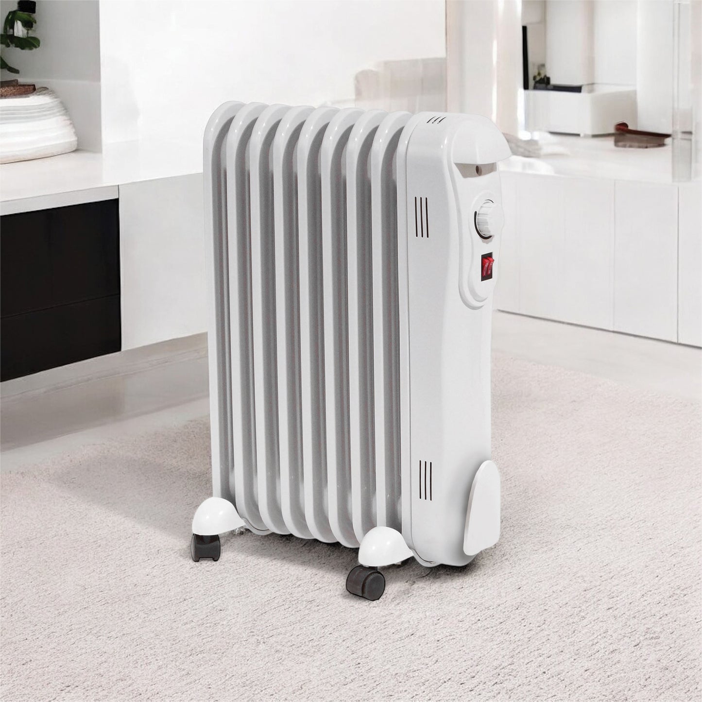 Prem-I-Air 9 Fin 2kW Oil Filled Radiator