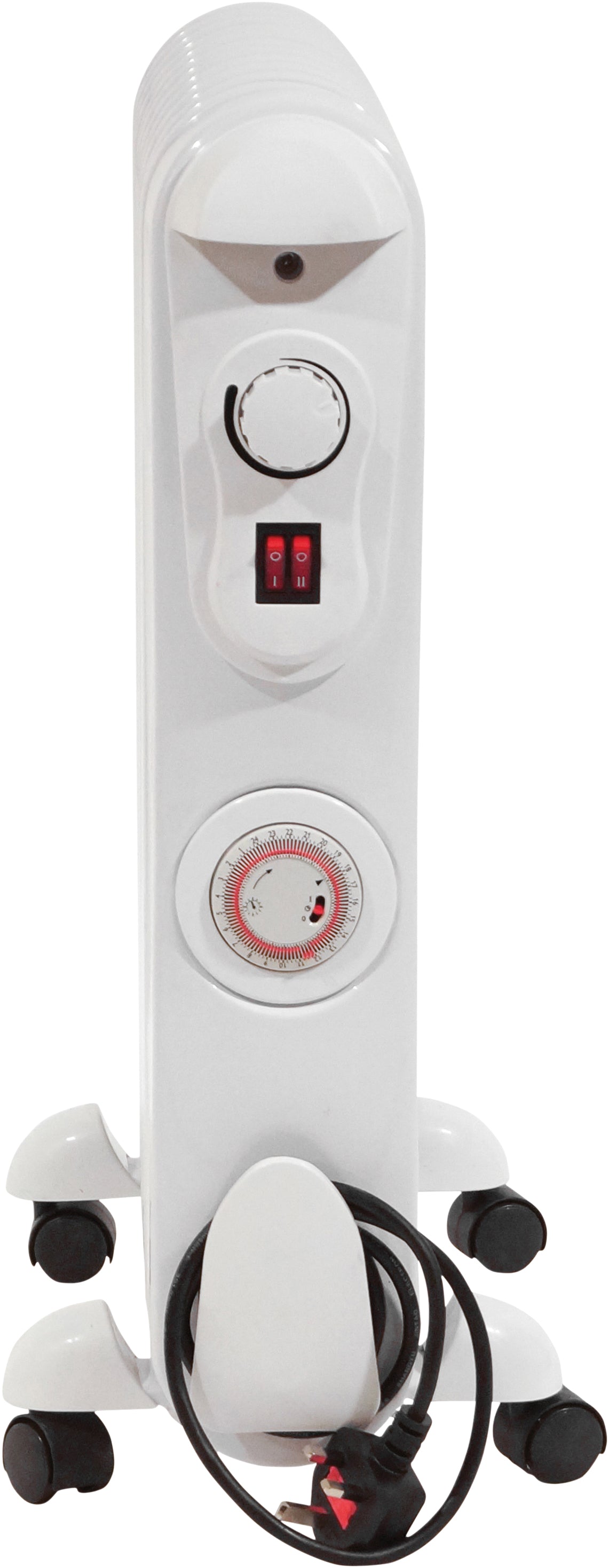 Prem-I-Air 11 Fin 2.5 kW Oil Filled Radiator with 24 Hour Timer