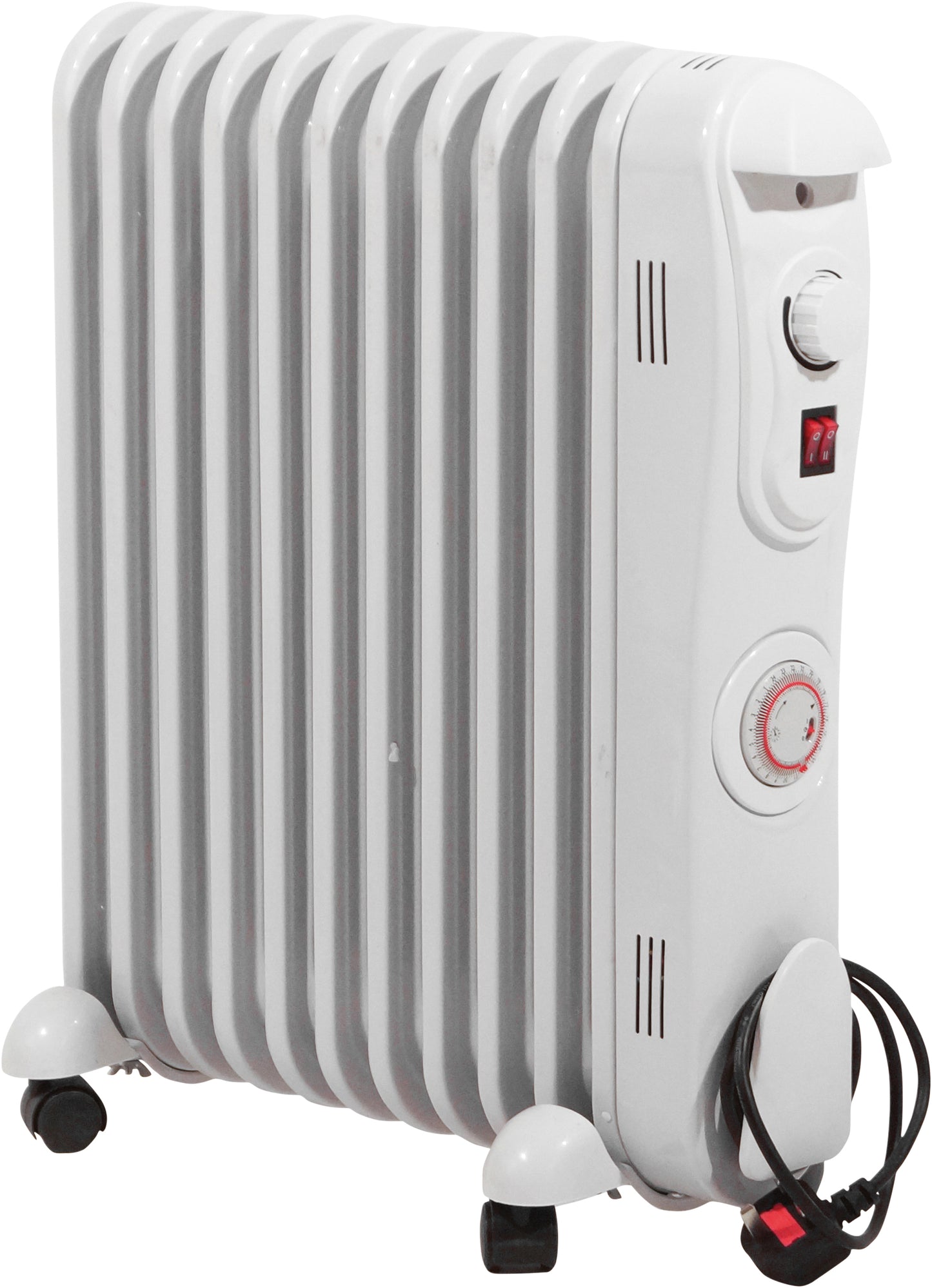 Prem-I-Air 11 Fin 2.5 kW Oil Filled Radiator with 24 Hour Timer
