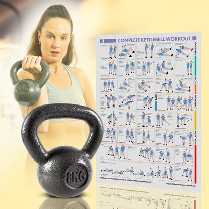 Cast Iron Kettlebell - 8kgs