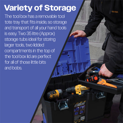 Tool Lab Mobile (Double-Decker) Tool Box