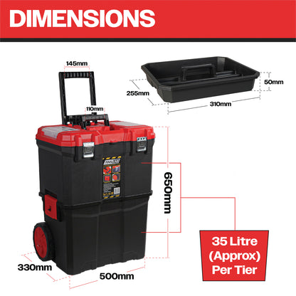 Tool Lab Mobile (Double-Decker) Tool Box