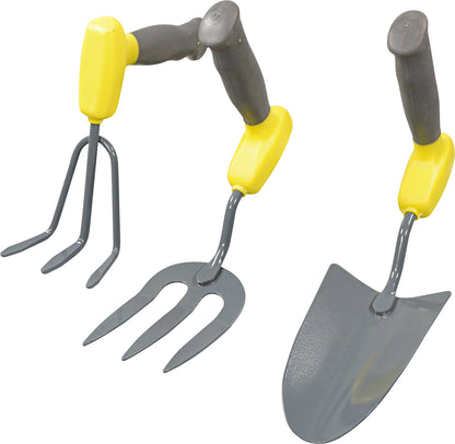 3 Piece Ergonomic Handled Gardening Set