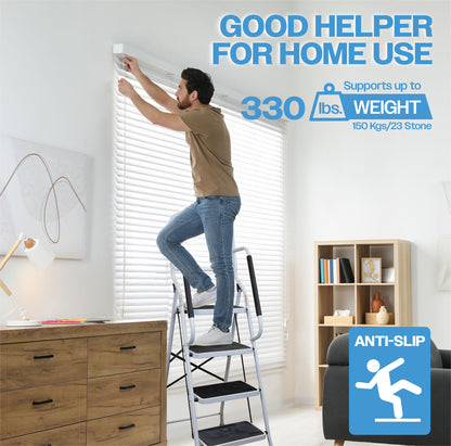 4 Step Ladder with Handrails