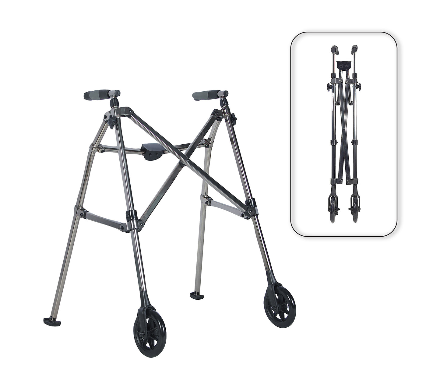 Aidapt Wheeled Folding Walking Frame