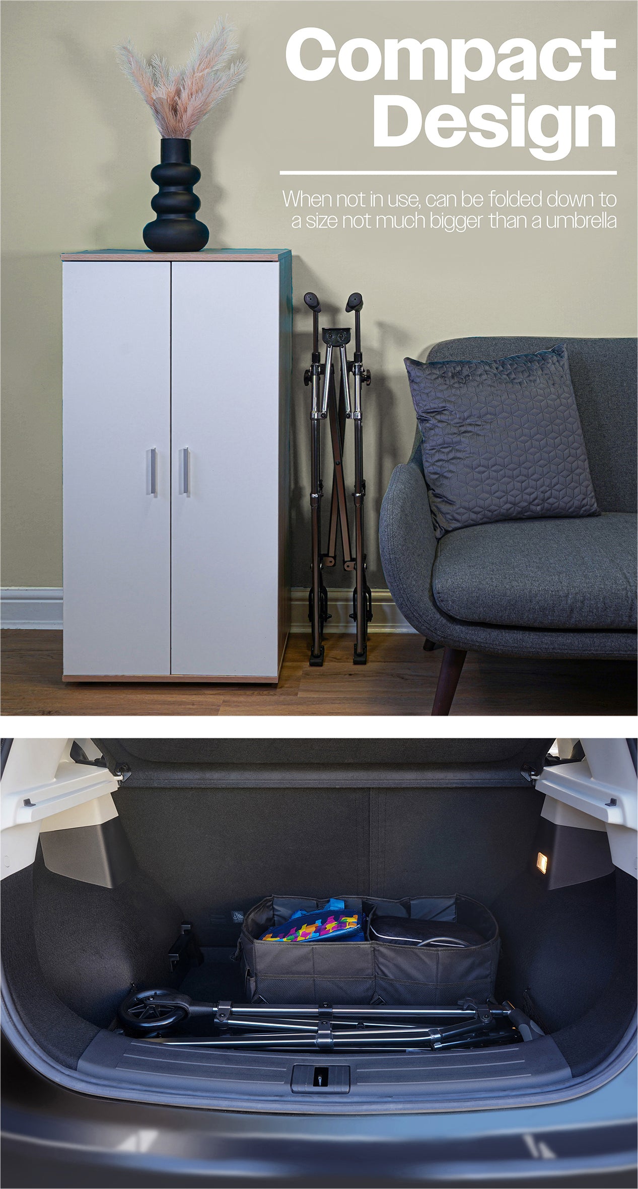 Aidapt Wheeled Folding Walking Frame